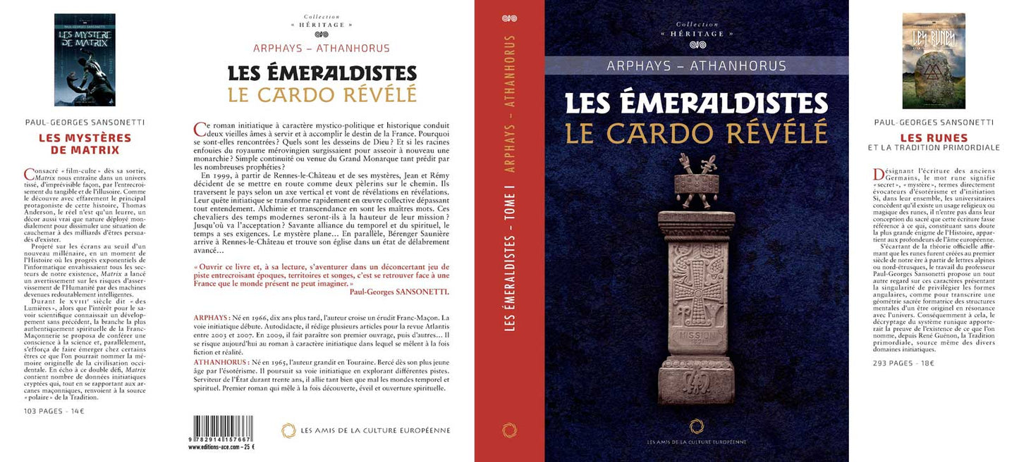 Les Émeraldistes - Tome 1 Le Cardo révélé - ARPHAYS & ATHANHORUS