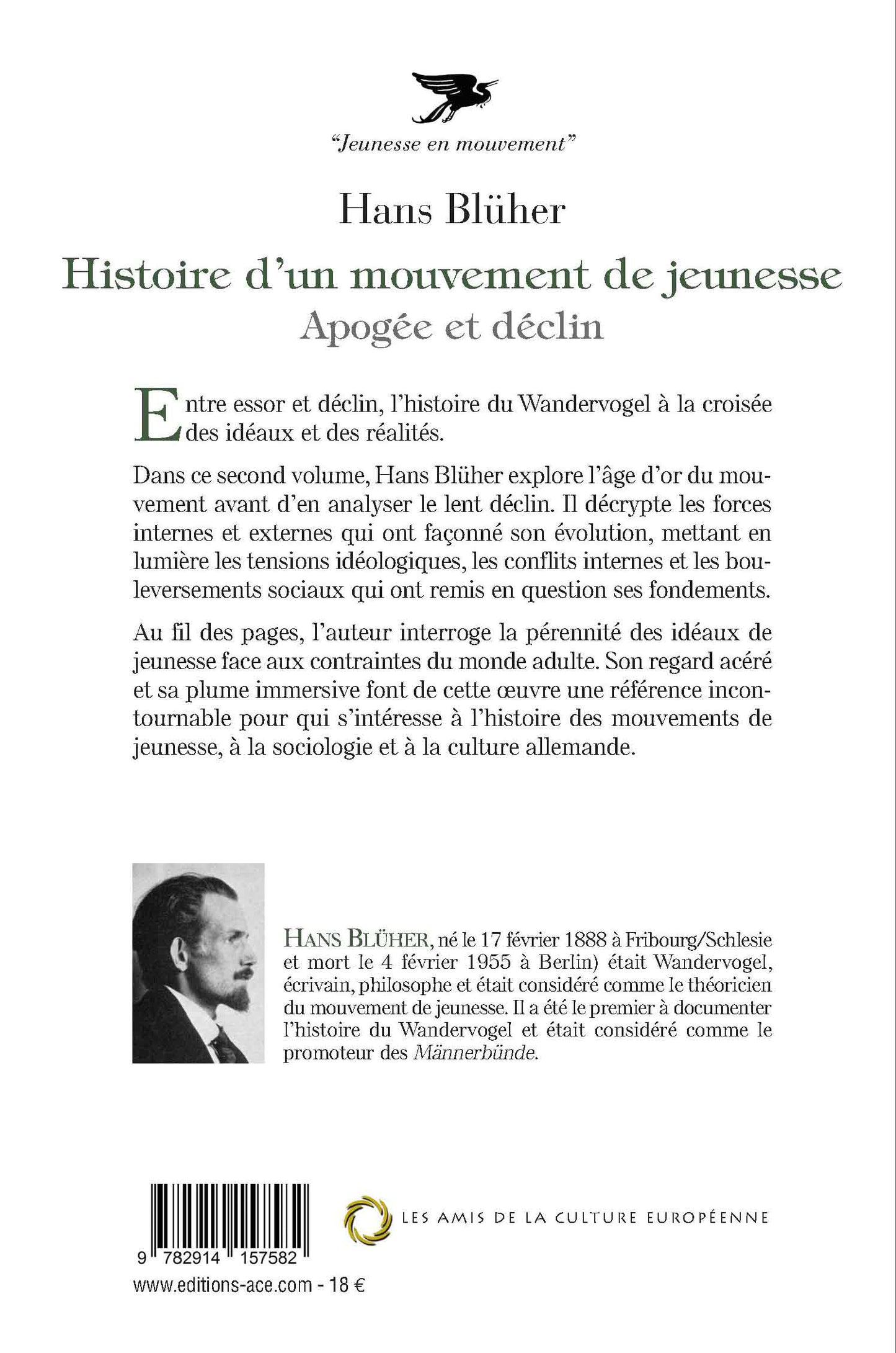 Wandervogel - Tome 2 - Apogée et déclin - Hans Blüher