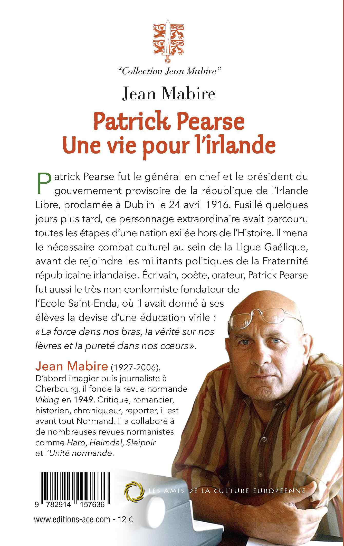Patrick Pearse - Jean Mabire
