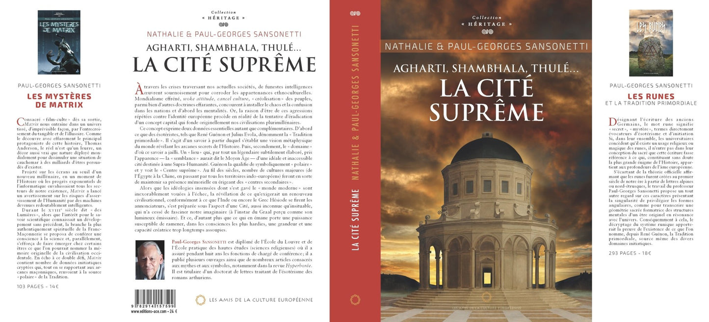 Agharti, Shambhala, Thulé… La cité suprême - Nathalie & Paul - Georges Sansonetti - Editions ACE