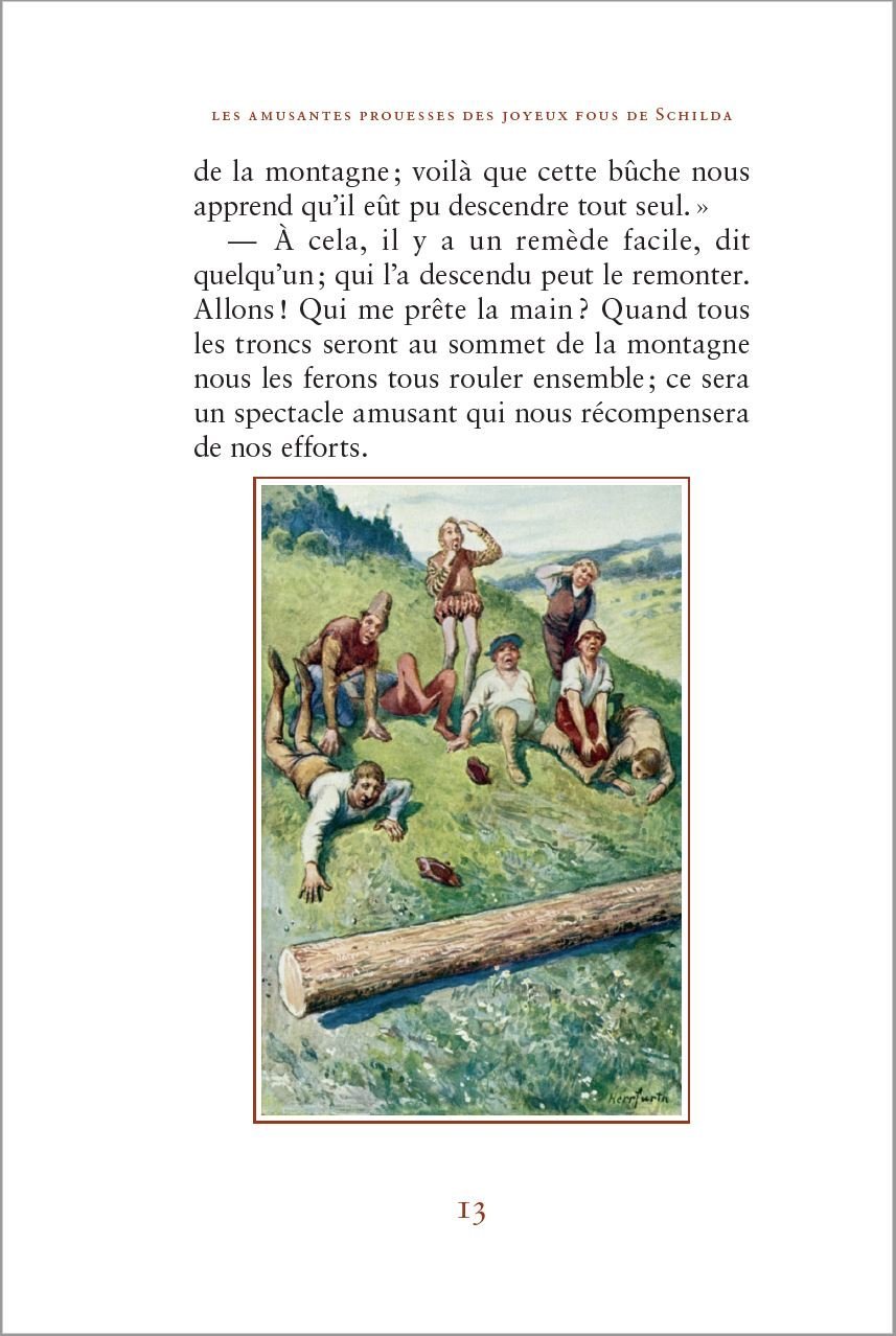 Gustav Schwab – Les joyeux fous de Schilda - Editions ACE