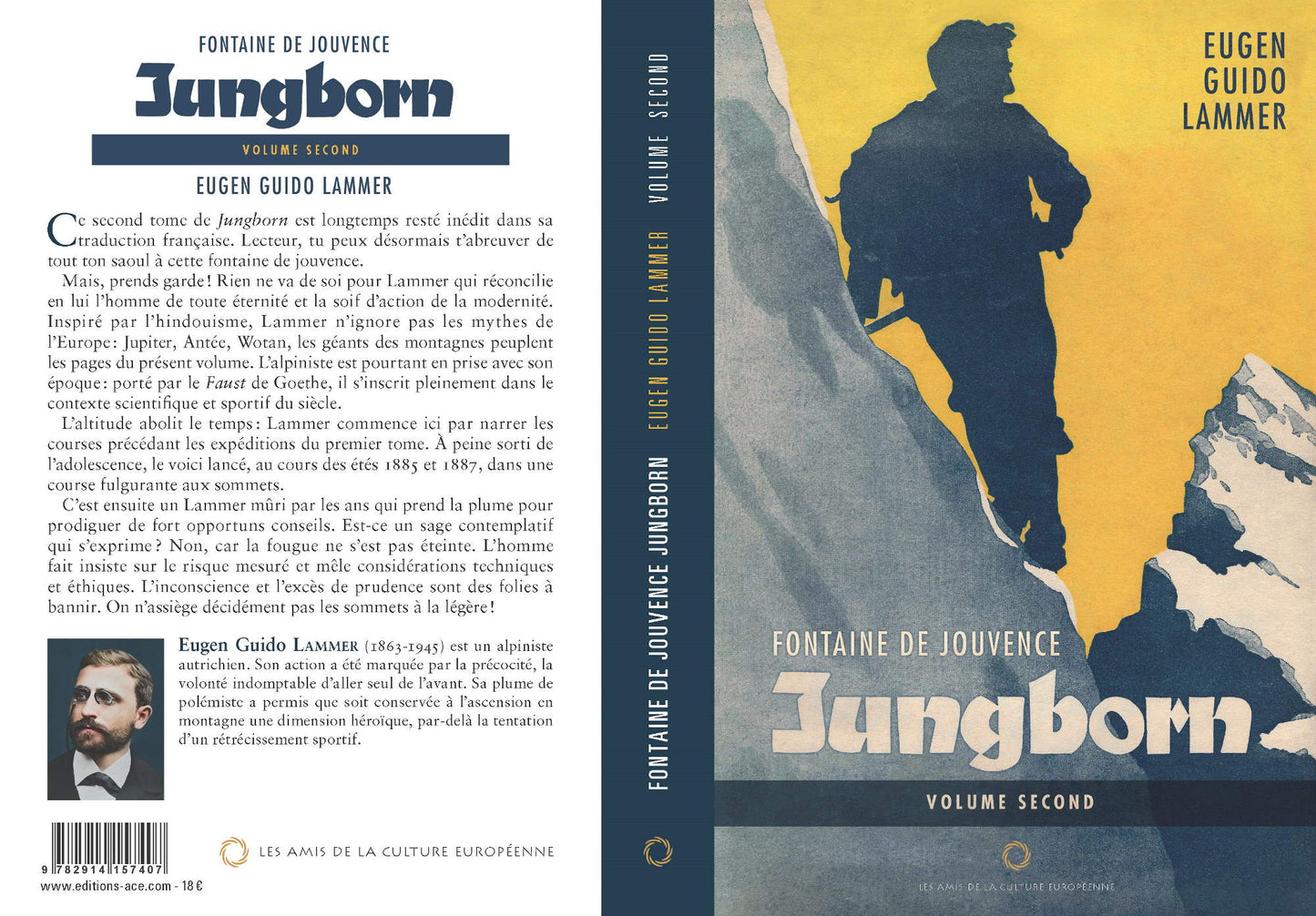 Jungborn – Fontaine de Jouvence Volume 2 – Eugen Guido Lammer - Editions ACE