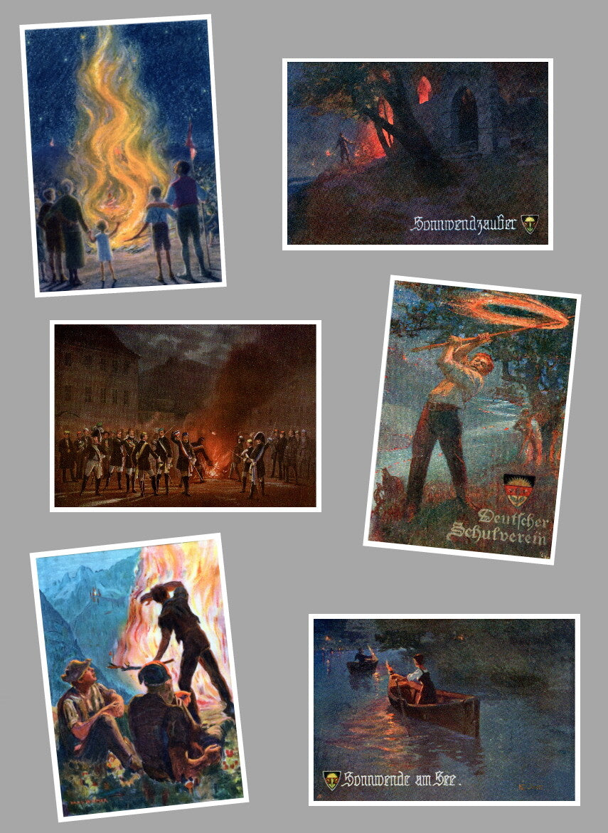 Series of 6 postcards – Solstice 01