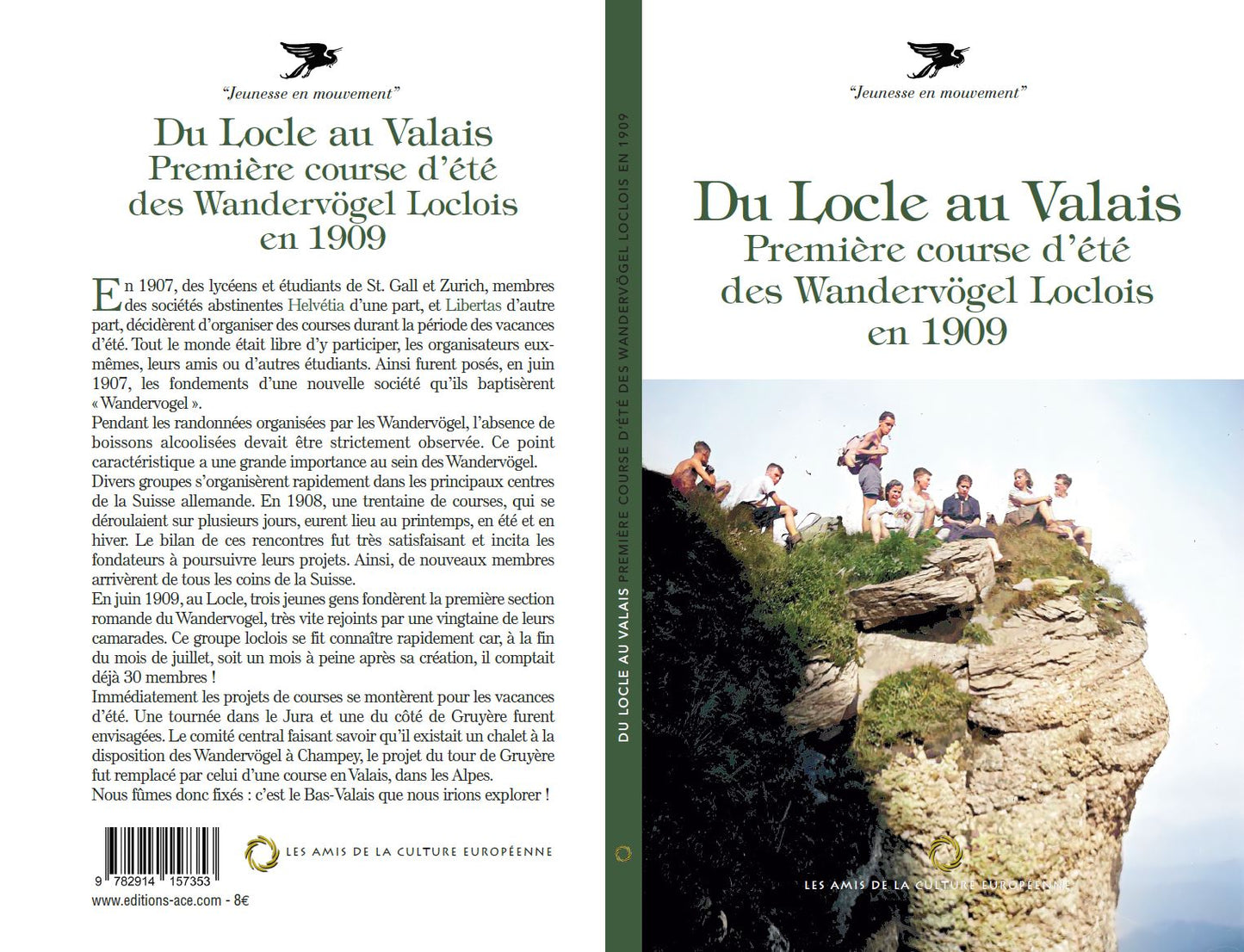 From Locle to Valais – First summer race of the Wandervögel Loclois in 1909