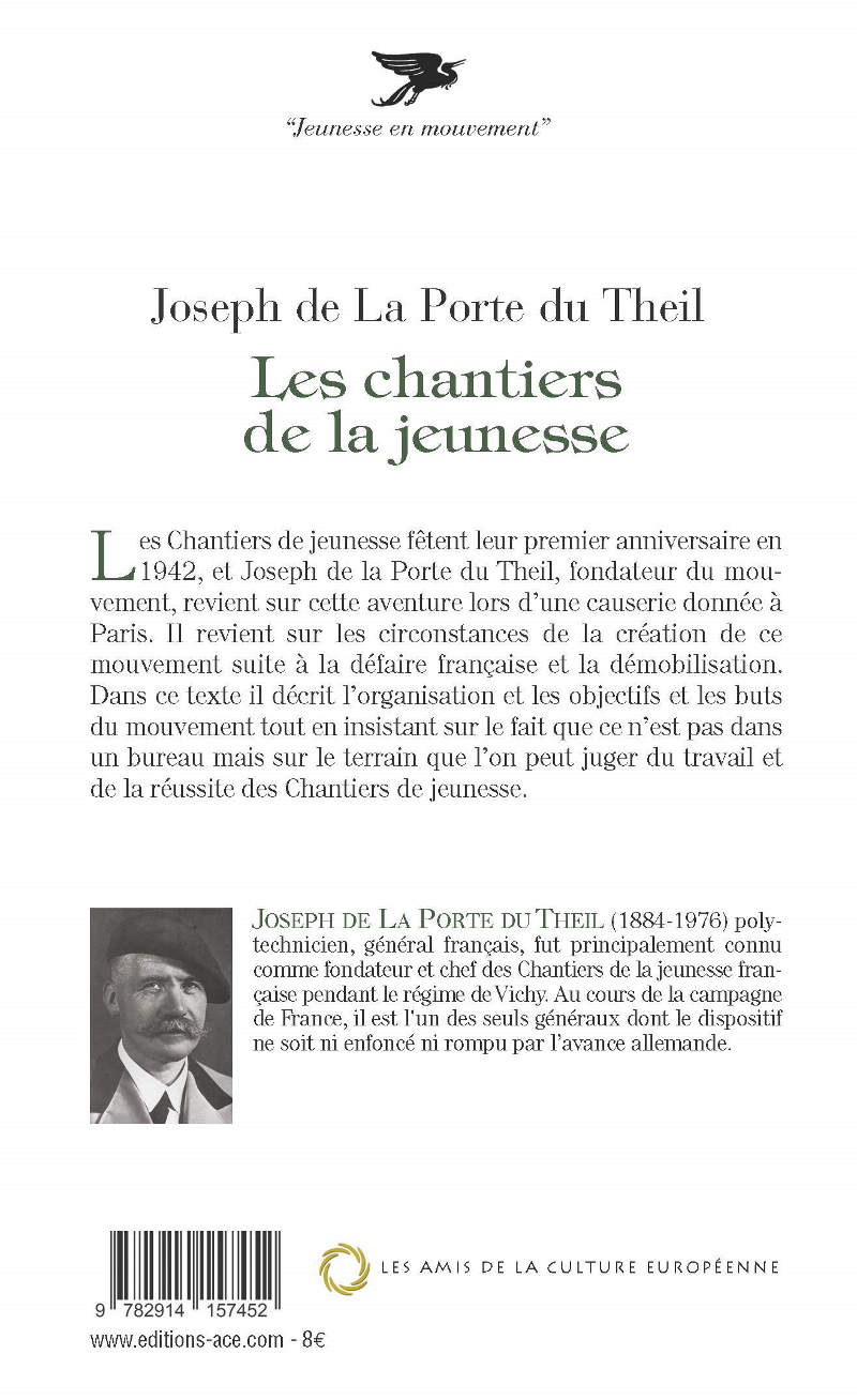 Youth projects – Joseph de la Porte du Theil