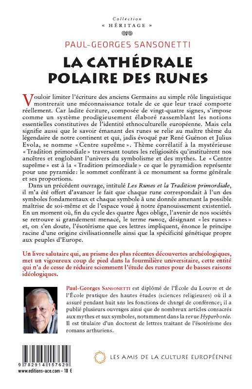 The Polar Cathedral of the Runes – Paul-Georges Sansonetti