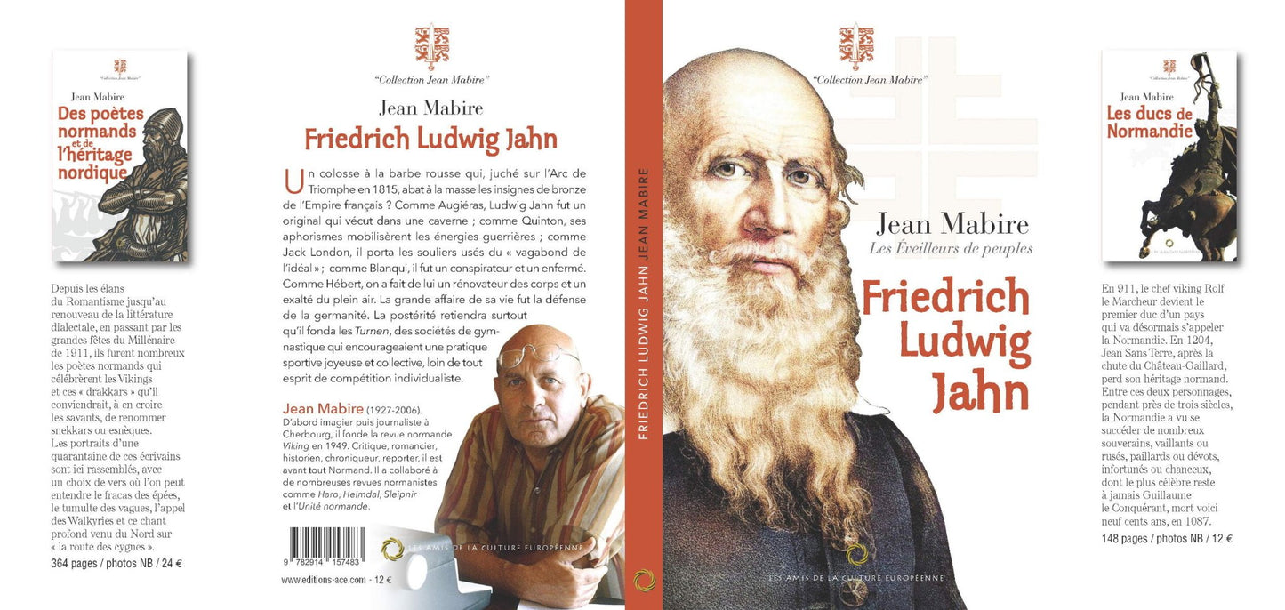 Friedrich Ludwig Jahn - Jean Mabire - Les éveilleurs de peuples - Editions ACE