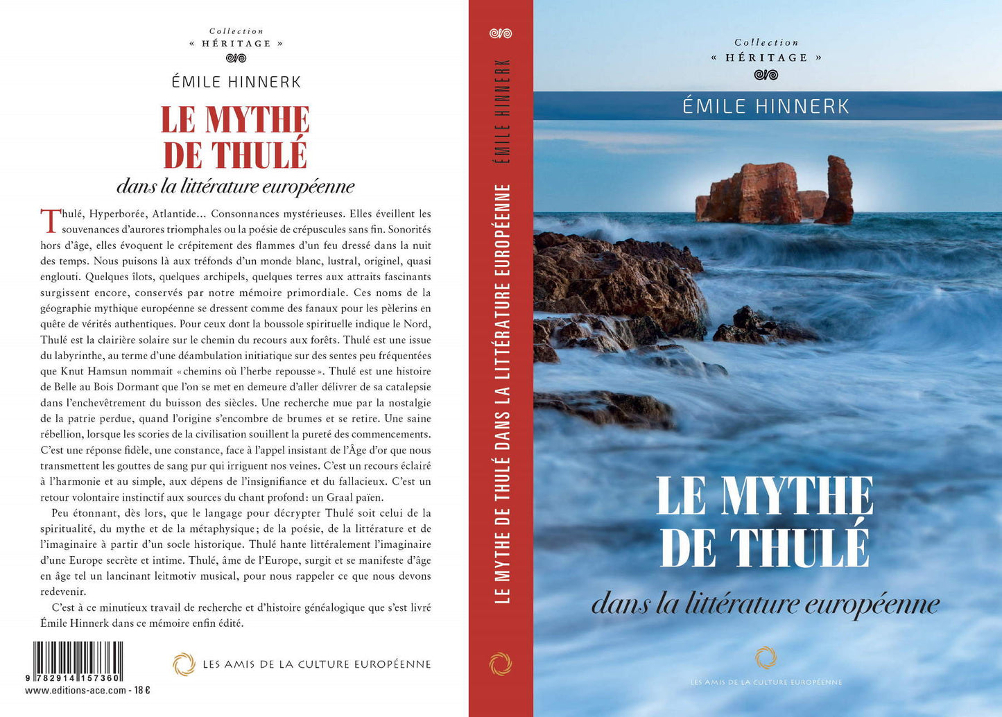 Le mythe de Thulé dans la littérature européenne – Émile Hinnerk - Editions ACE