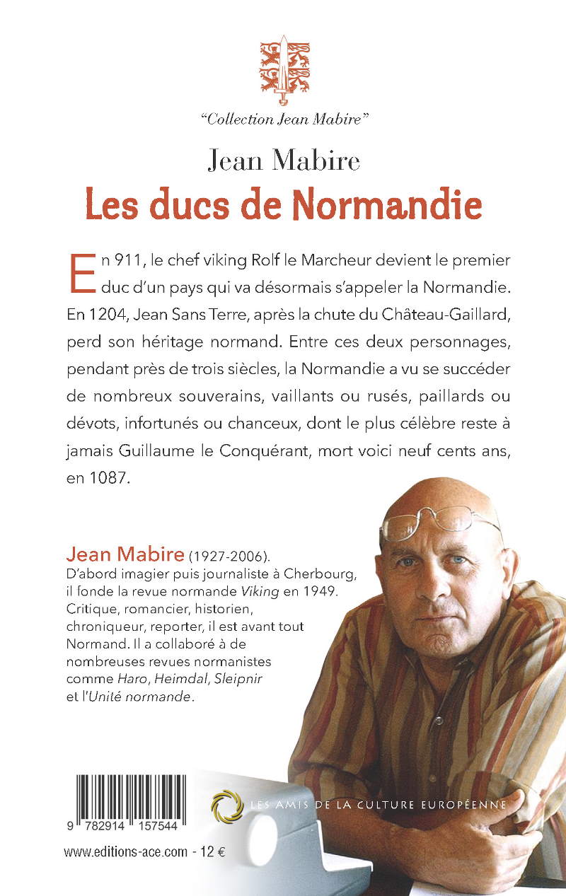 Les Ducs de Normandie - Jean Mabire - Editions ACE